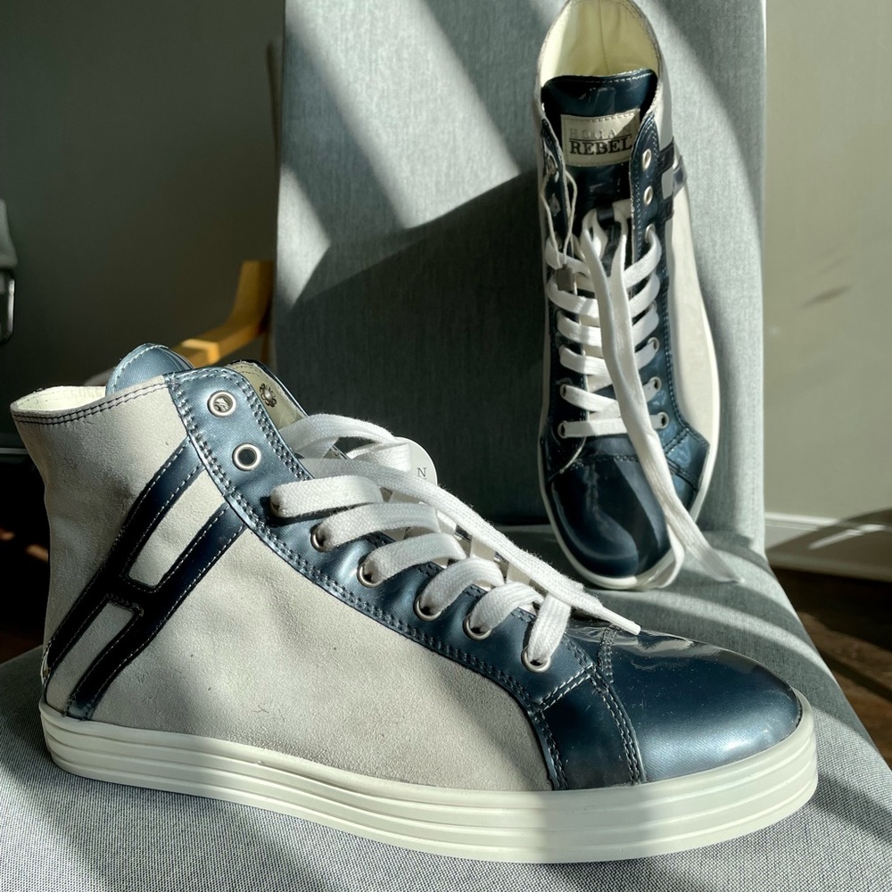 Hogan Snekers Leather and Suede